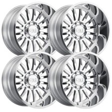 Set-4 Cali Off-road Summit 22x10 6x139.7 0mm Polished Wheels Rims 22 Inch