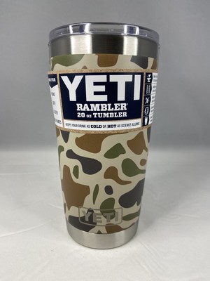 camo yeti 20 oz