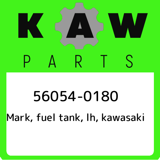56054-0180 Kawasaki Mark, fuel tank, lh, kawasaki 560540180, New