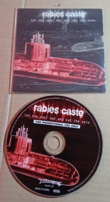 RABIES CASTE - LET THE SOUL OUT AND CUT THE VEIN  - DIGIPAK  CD (JG1198)