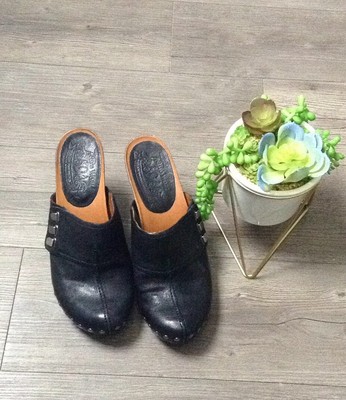 nine west mules and clogs