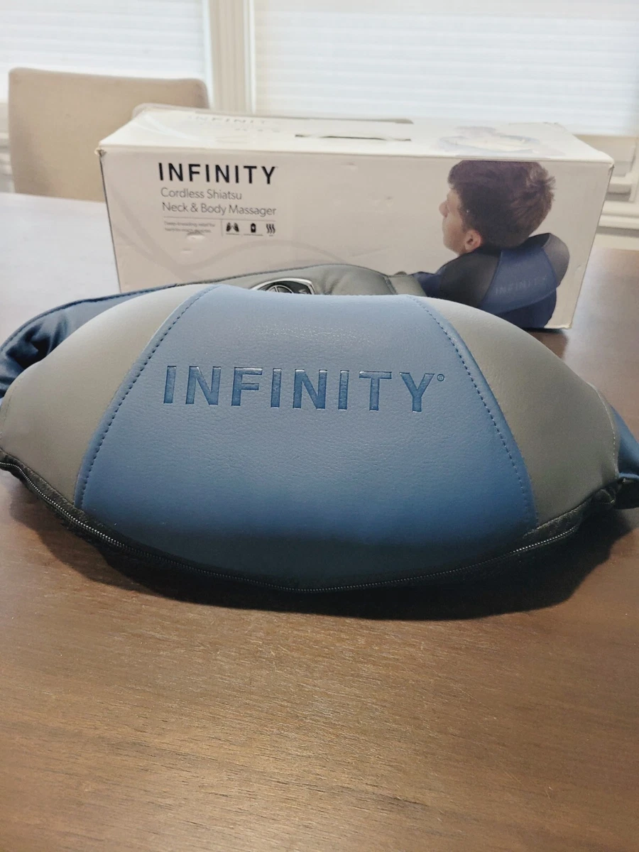 Infinity Cordless Shiatsu Neck & Back Massager with Heat