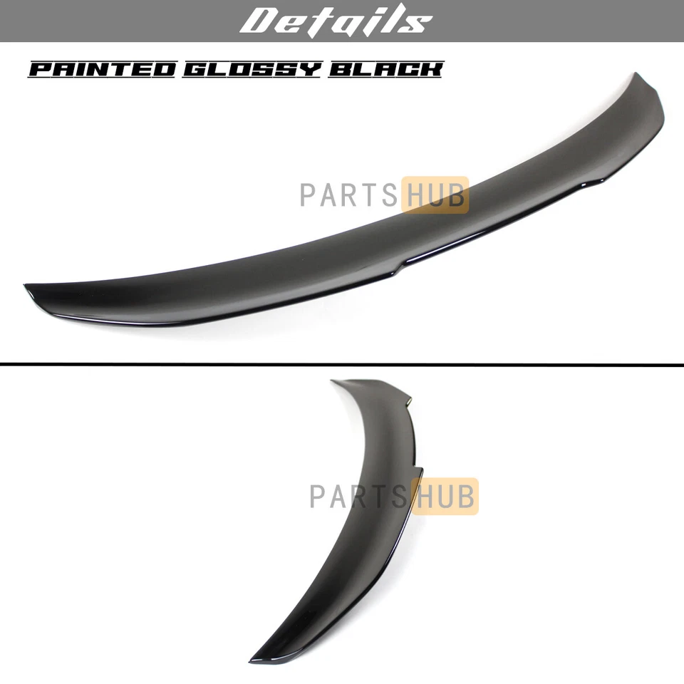 Spoiler porta-malas preto brilhante estilo PSM para 14-20 BMW F36 420i 430i 440i Gran Coupe - Imagem 3 de 4
