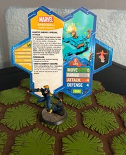 Heroscape Custom Card  Figure / Speedball / Marvel Superhero