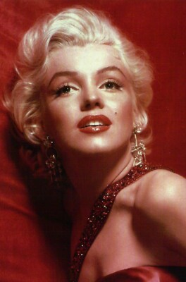 marilyn monroe red dress movie Marilyn Monroe Red Dress, 1953 Film How to Marry a Millionaire - Modern  Postcard