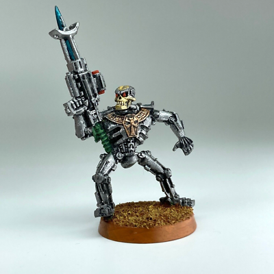 Original Necron Warrior - 1993 - Painted - Warhammer 40K Classic