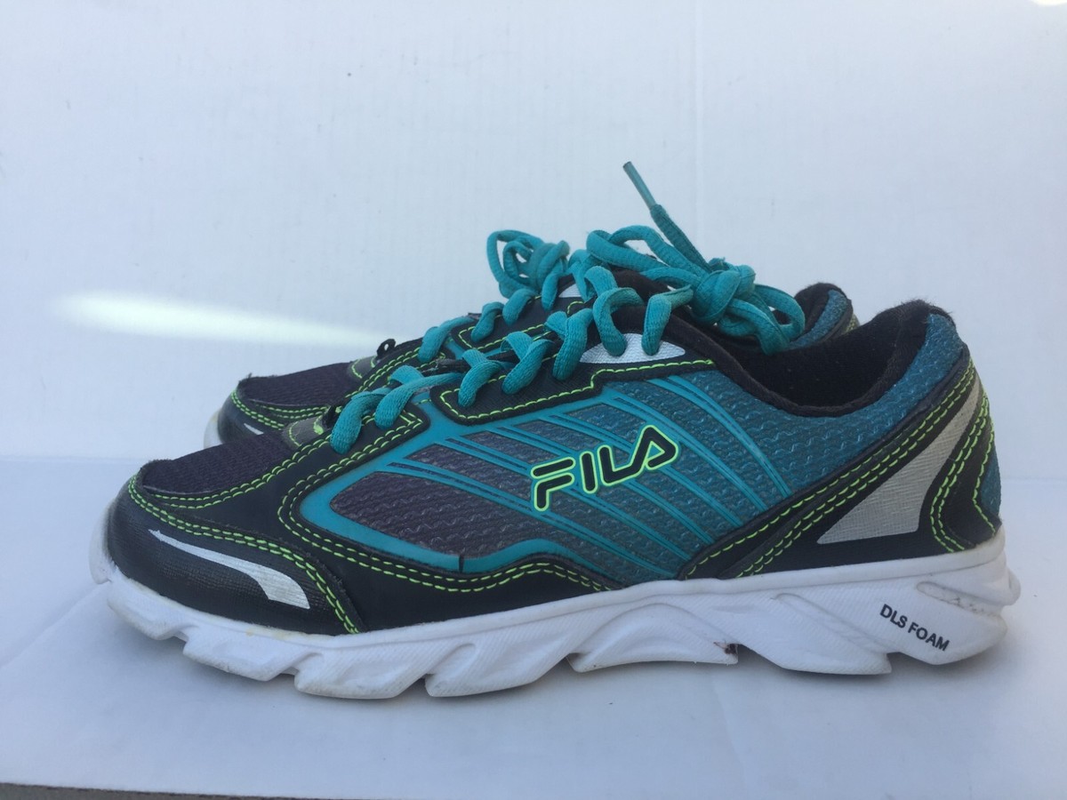 FILA Fresh Women's Size SNEAKERS Teal Black White Running