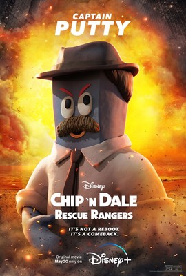 Chip _n_ Dale_ Rescue Rangers (2022)_8 Film Filmposter Leinwand Kult Design