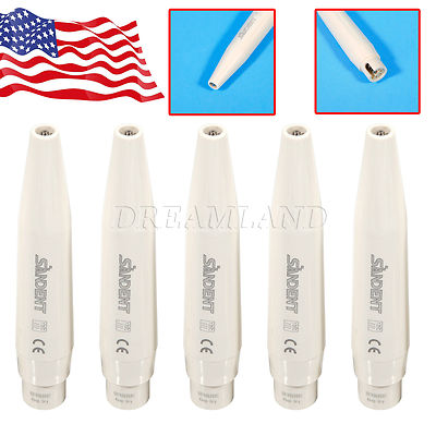 5pcs SANDENT Dental Ultrasonic Scaler Handpiece Compatible with SATELEC DTE