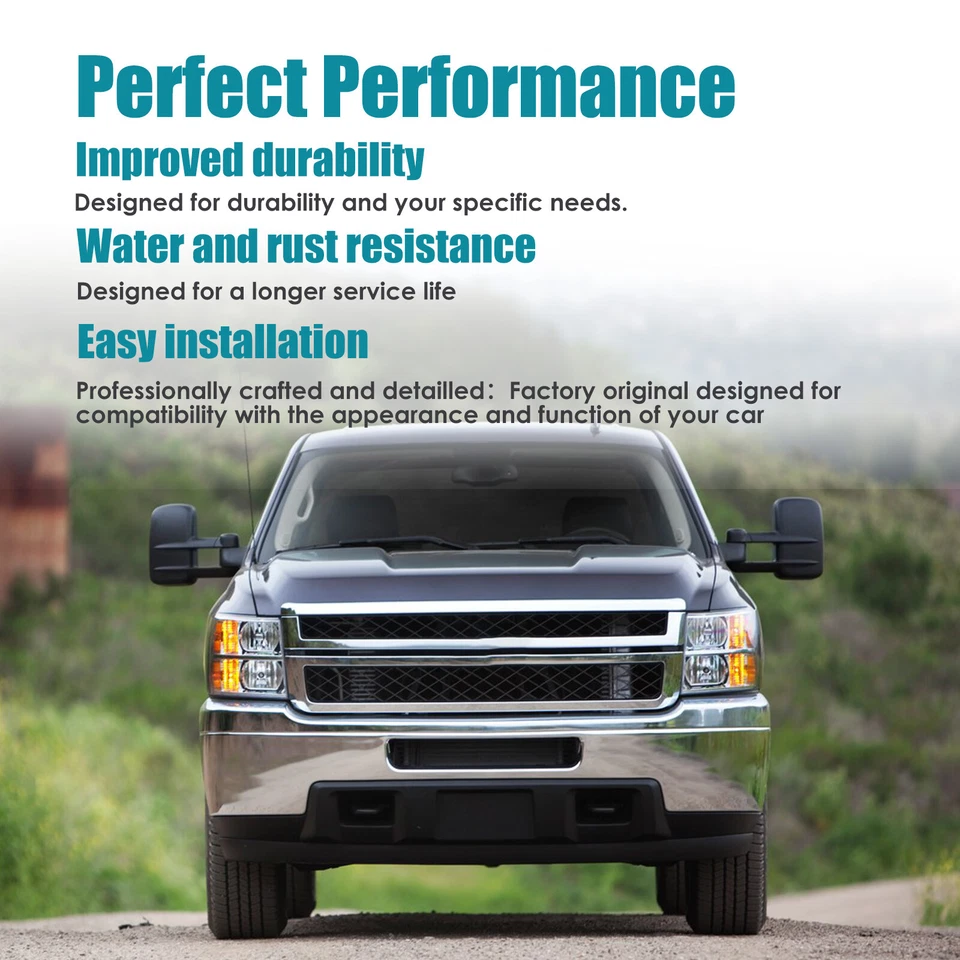 Chrome Steel Front Bumper Face Bar For 2011-2014 Chevy Silverado 2500HD 3500HD - Image 3 of 4