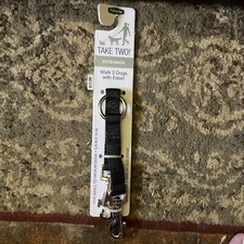 New Petmate Take Two 12" Dog Leash Extension Walk Two Dogs at Once Small-Medium