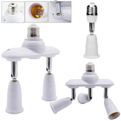 E26 E27 to E26 E27 Light Socket Switch Extender Splitter Converter Lamp Holder