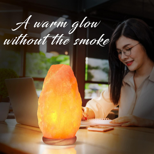Himalayan Glow Salt Lamp with Dimmer Switch 5-7 Lbs - Picture 6 of 12