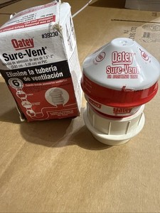 Oatey Sure-Vent Air Admittance Valve PVC 1-1/2 39230 NEW