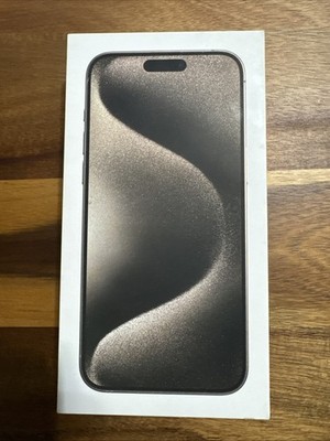 Apple iPhone 15 Pro Max - 256 GB Unlocked Natural Titanium eSim Model New