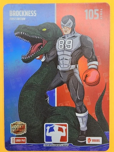 2026 Bo Jackson Battle Arena Brockness Logo BattleFoil Brawl #LOGO-745