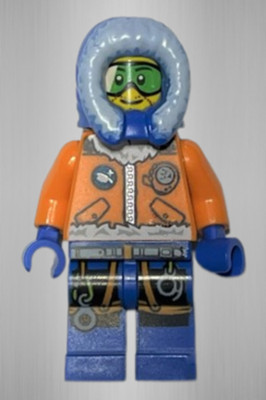 Lego  Minifigur cty0493, Town City Arctic, Arctic Explorer Arktis Schnee Polar