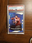 2017 Panini Donruss - Rated Rookie Patrick Mahomes II #327 (RC) PSA 9