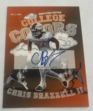 Chris Brazzell II 2024 Onit On Card Rookie Auto /300 Carolina Panthers RC. rookie card picture