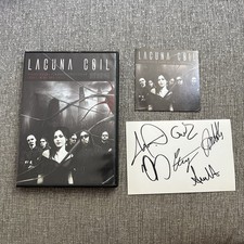 Lacuna Coil - Visual Karma Body, Mind And Soul DVD WITH SIGNED BAND CARD!!