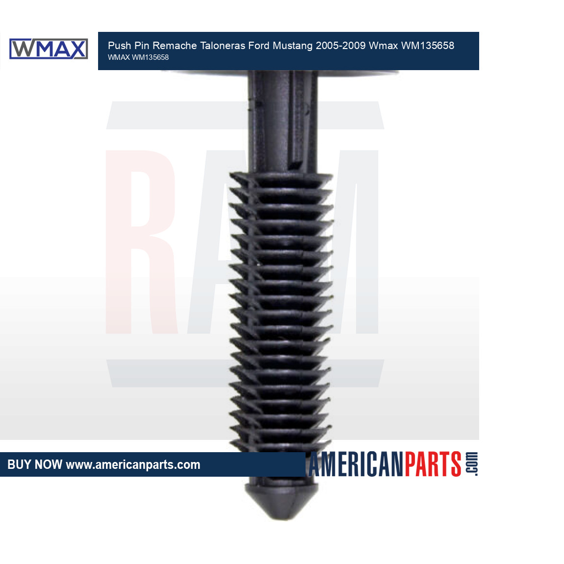 Ford Mustang 2005-2014 Remache A Presión Per Taloneras Wmax | Rivet Pressure ...