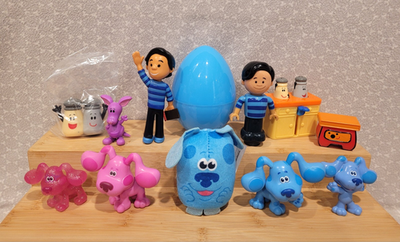 Blue's Clues & You Josh Magenta Salt Pepper Purple Kangaroo Figure