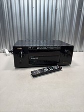 Denon AVR-X2100W Receiver 7.2 Ch, 4K, BT w/ Remote Bundle - Working 