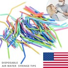 250Pcs Dental 3 Way Air Water Syringe Disposable Spray Tips Triple Nozzles Tubes — photo 5