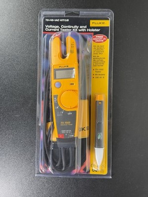 FLUKE T5-1000 Voltage Continuity Current Electrical Tester w/Holster & Volt Pen