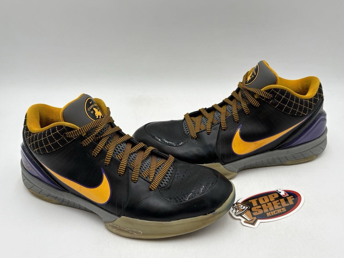 Nike Zoom Kobe 4 Protro 2019 Carpe Diem Size 9.5 Authentic Used