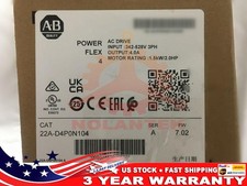 Allen-Bradley 22A-D4P0N104 POWERFLEX AB 22A D4P0N104 US Free Tax