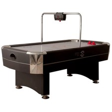 Image of 7ft Air Hockey Table Arcade Game Room Electronic Scoreboard LED Lights Home Pack