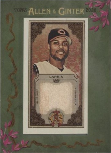 Barry Larkin 2025 Topps Allen & Ginter Legend Card #315 Cincinnati