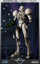 First 4 Figures Metroid Echoes Samus Light Suit Regular Edition Resin Statue