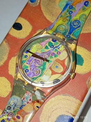 SWATCH GENT SPECIAL ARTISTS 2021 HOPE, II by GUSTAVE KLIMT GZ349 X MoMa