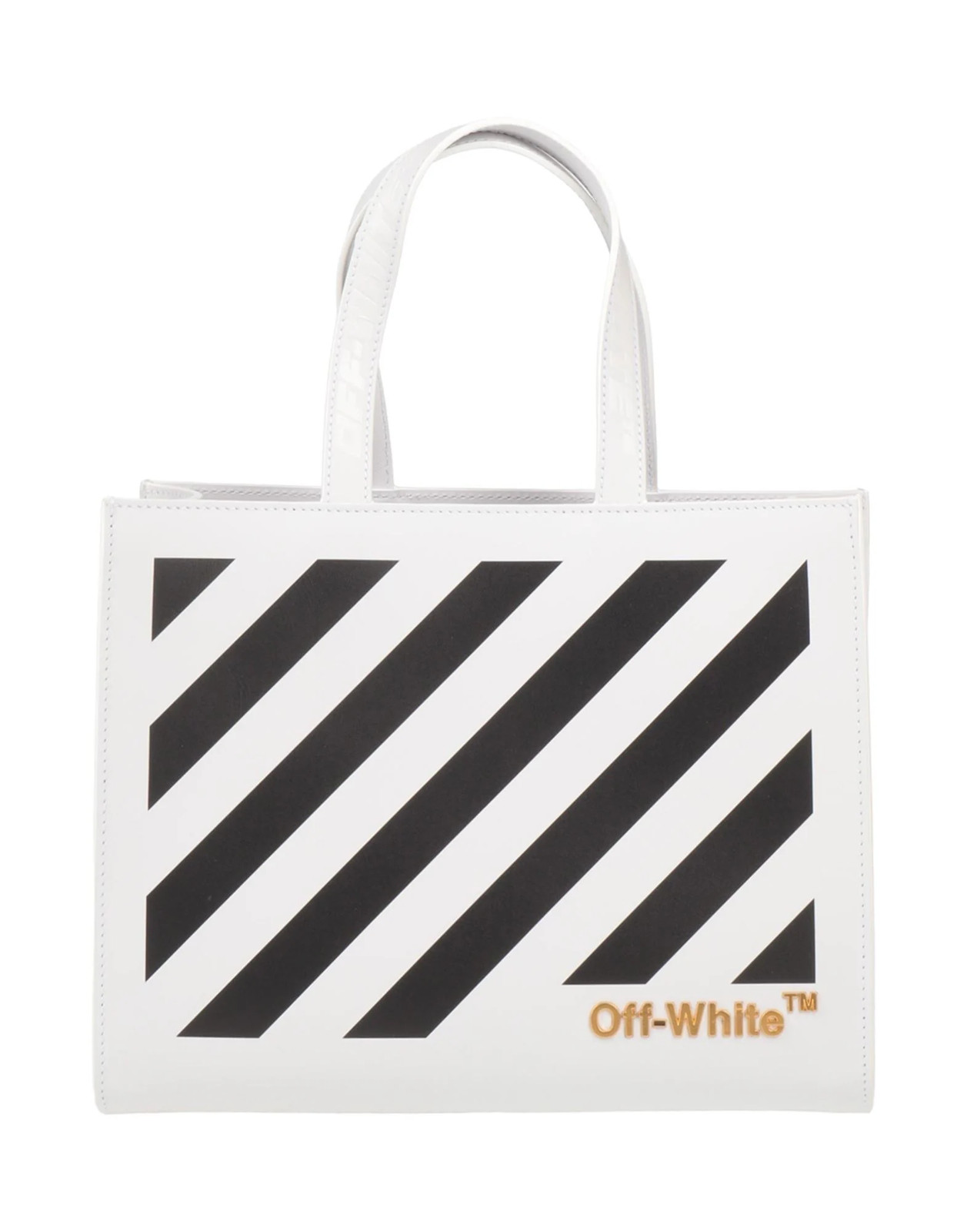 Off-white - Women - Leather Tote - White 224490₽