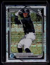 Eduardo Herrera 2024 Bowman Chrome #BCP-228 Prospects Shimmer Refractors