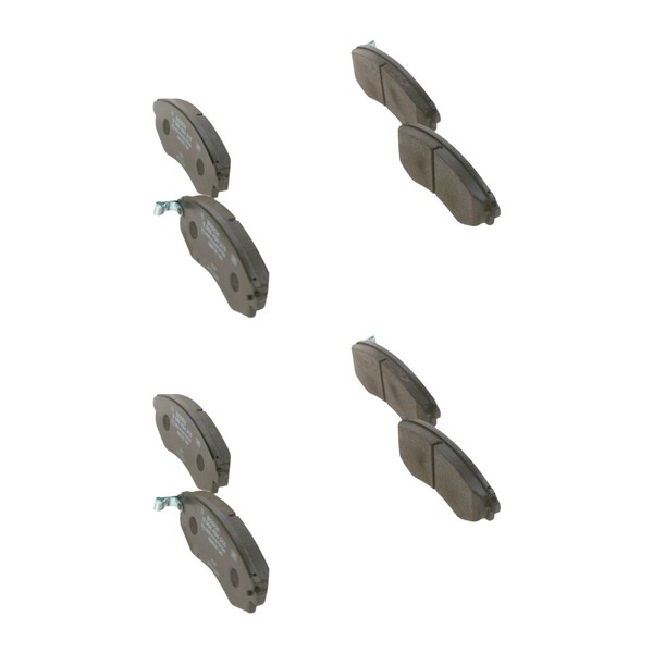 2 BremsbelagsäTze Scheibenbremsen 16,8 Mm Bosch FüR U.A. Ssangyong Korando-image