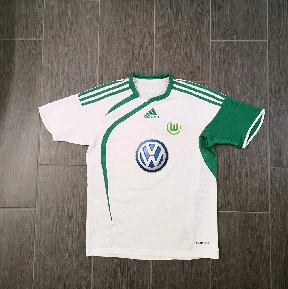 Vintage Retro 2009/10 VfL Wolfsburg Trikot Größe: XS Fußball Adidas Sammler Fans