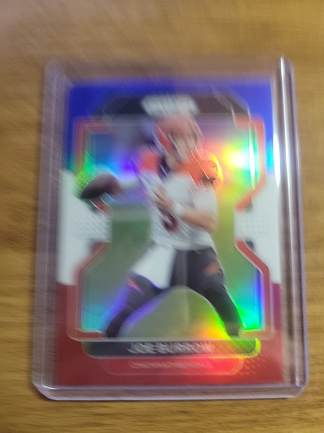 Joe Burrow Cincinnati 2021 Panini Prizm #273 RWB NFL