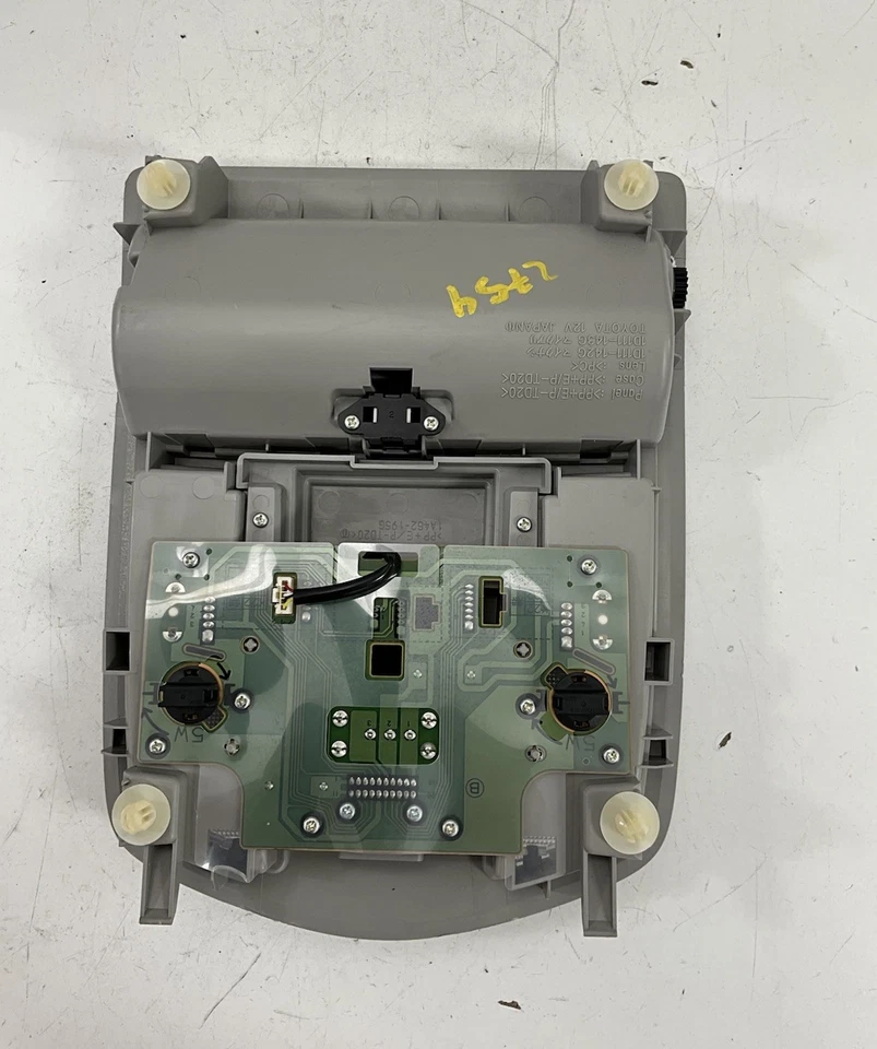 2014 丰田 PRIUS V 前顶地图灯控制台灰色原始设备制造商 — 第 3/4 张图片