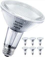 6 Pack Par30 Long Neck Bulbs 60w Dimmable 3000k Warm White E26 Medium Ba 6 Pack Par30 Long Neck Bulbs 60w Dimmable 3000k Warm White E26 Medium Ba