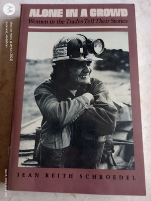 1985 ALONE IN A CROWD JEAN REITH SCHROEDEL PB/PAPERBACK BOOK