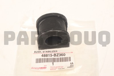 48815BZ360 Genuine Toyota BUSH STABILIZER 48815-BZ360 | eBay