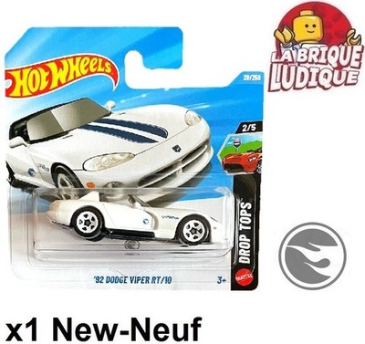 Hot Wheels Drop Tops 92 Dodge Viper Rt/10 Treasure Hunt 29/250 2/5 JJM01 Neu