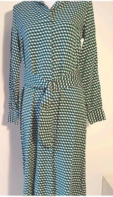 Blusenkleid, Kleid, Gr.40 von H&M  geometrisches Muster, Top Zustand ! - Bild 1 von 4