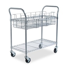 Safco 36"W Wire File Cart