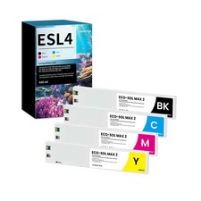 ESL4 Ink 440ml Compatible for Roland Eco-Sol MAX2 MAX 2 Ink ESL4-4BK ESL4-4CY...