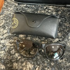 Ray-ban Sunglasses RB4154 601/32 2N Made in italy Black Frames/lens in Case