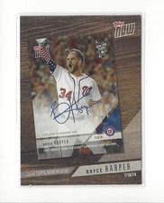 2019 Topps '18 Topps Now Review #TN6 Bryce Harper Nationals
